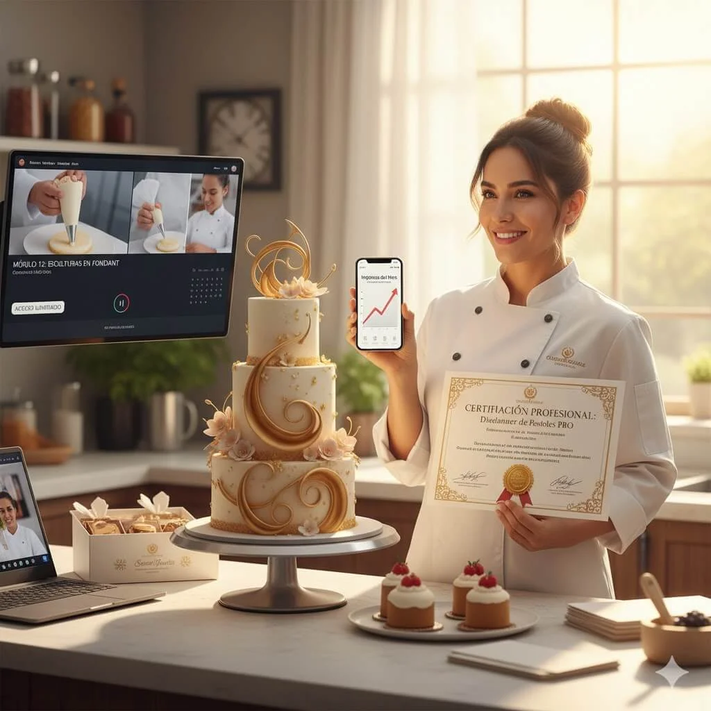 7 beneficios del programa de repostería